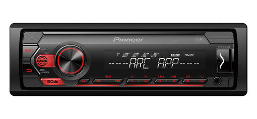 PIONEER AUTO RADIO RDS USB ENTRADA AUX ILUM VERMELHA