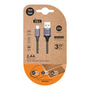 CABLE USB 2.0 TECH ONE TECH TEC2023 USB TIPO-C MACHO - USB MACHO