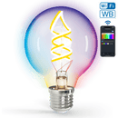 LÂMPADA DE FILAMENTO INTELIGENTE WIFI WB G80 E27 4.9W RGBW