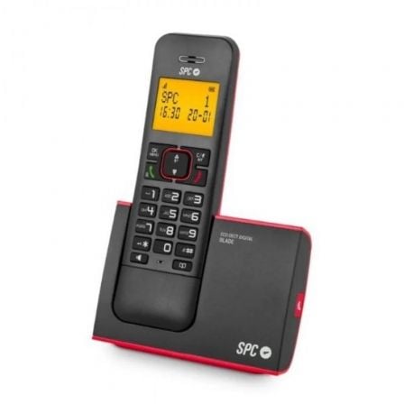 TELÉFONO INALÁMBRICO SPC BLADE 7290RC1 ROJO Y NEGRO