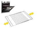 GRELHA EXTENSÍVEL CROMADA PARA FORNO DE 38,5CM ATÉ 55X31.5CM