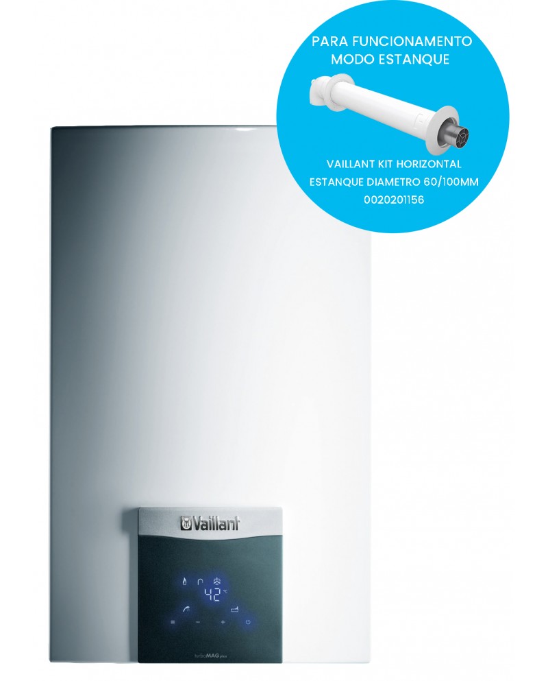 VAILLANT ESQUENTADOR ESTANQUE IGNIÇAO ELECTRONICA 15LT BUT