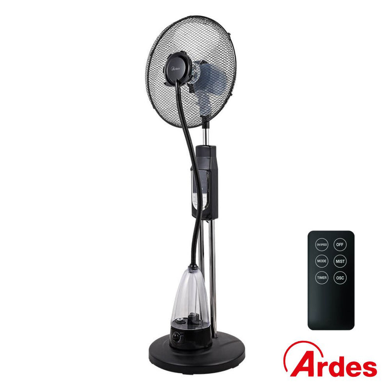 VENTOINHA DE PÉ C NEBULIZADOR 70W Ø40CM ARDES