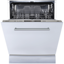 MÁQUINA DE LAVAR LOUÇA DE ENCASTRE CATA LVI62012( 14 TALHERES - 8