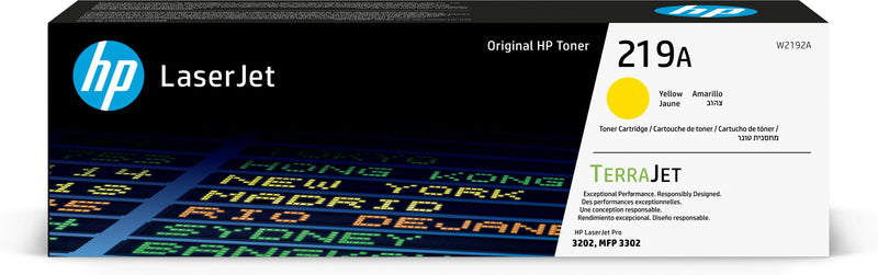 HP Toner LaserJet Original 219A Amarelo