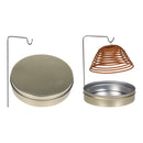 INCENSO ESPIRAL CITRONELA ANTI-MOSQUITO EN CAIXA METÁLICA