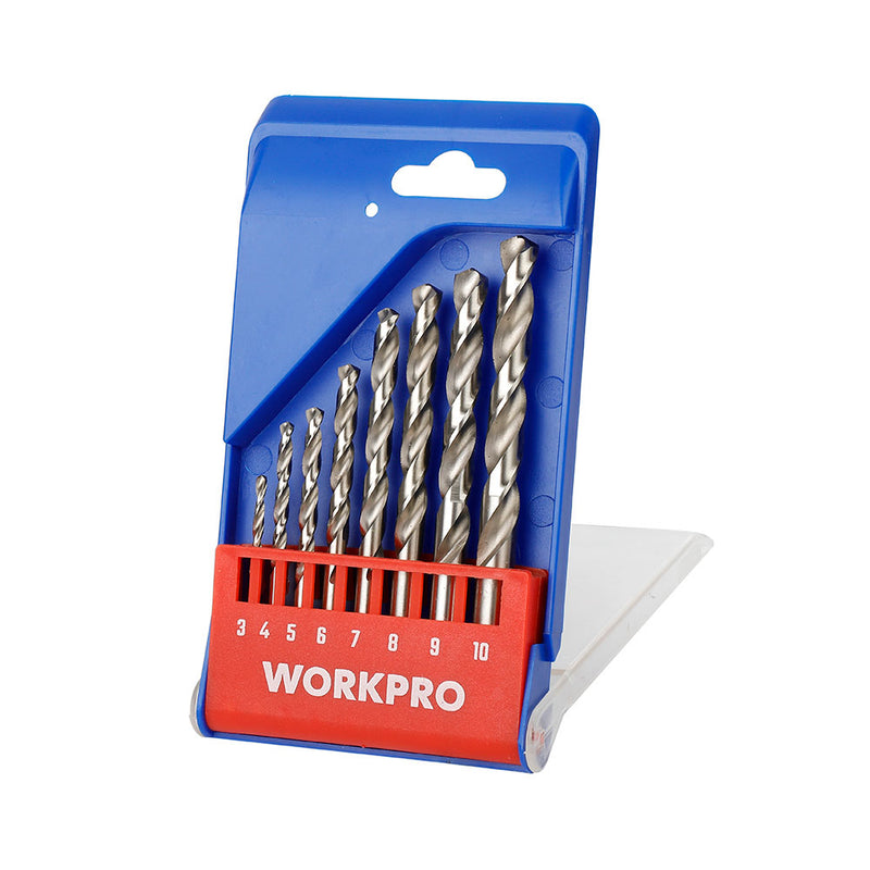 BROCAS DE METAL, CONJUNTO DE 8 PEÇAS. WORKPRO