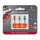 KIT PARA ATEAR FOGO LARANJA. MEDIDA: 8X8X27MM. PESO: 5G. VICTORIN