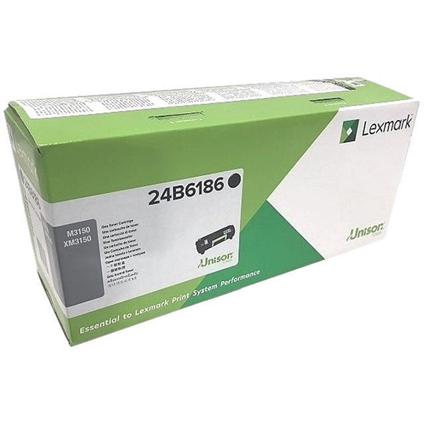 Lexmark 24B6186 toner 1 unidade(s) Original Preto