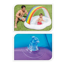 PISCINA DE BEBÊ MODELO ARCO-ÍRIS 142X84X119CM