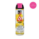 PINTURA EM SPRAY PINTYPLUS TECH 650CC MARCADOR 360° FUCSIA T184