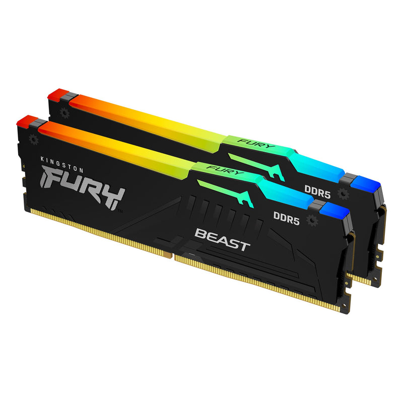 16GB 5200MTS DDR5 CL36 DIMM (KIT OF 2) FURY BEAST RGB EXPO