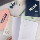MILAN SERIE 1918 CUADERNO ESPIRAL FORMATO A5 CUADRICULA 5X5MM - 8