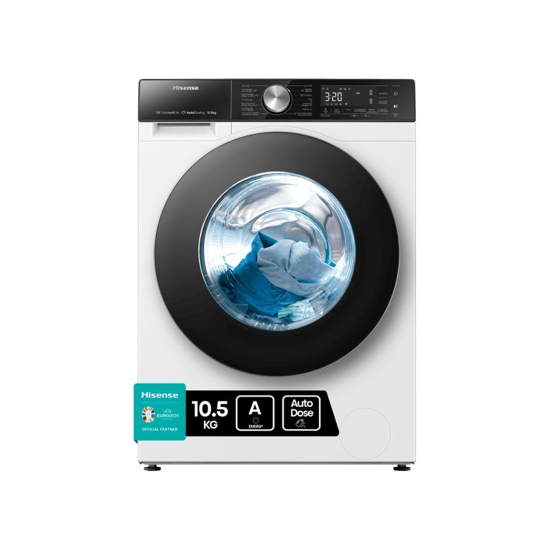 MÁQUINA DE LAVAR ROUPA HISENSE WF5S1045BW( 1400 RPM - 10,5 KG - B