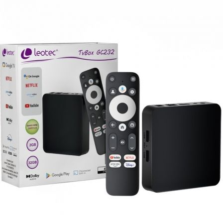 ANDROID TV LEOTEC TVBOX 4K GC232 32GB