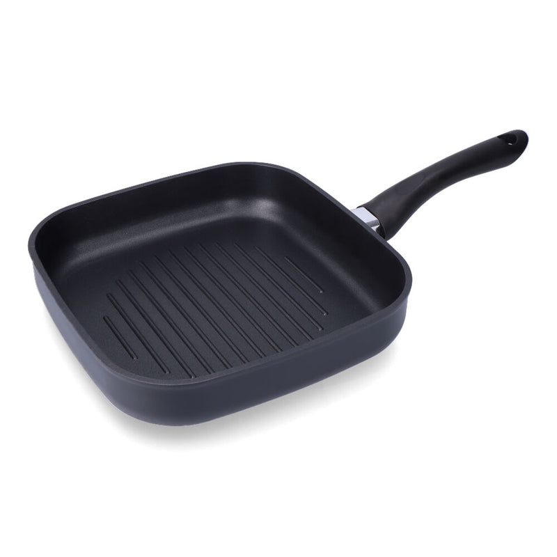 GRELHADOR GRILL 24X5,6X24CM ´´BLACK PLUS´´ INDUÇAO TOTAL GOURME