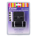 ADAPTADOR DE VIAGEM UNIVERSAL 2 USB 3 PINOS UE, REINO UNIDO, EUA/
