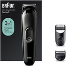 AFEITADORA BRAUN ALL IN ONE 3 EN 1 STYLE KIT SERIES 3 CON BATERÍA