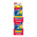 EXPOSITOR DE MESA E PARA PENDURAR COM 10 PACKS DE 8 UN. DE PANOS
