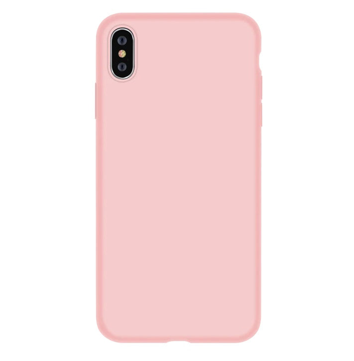 NATURE SILICONE CASE IPHONE XSX - PINK