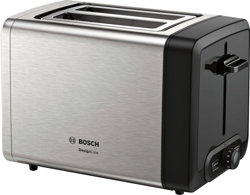 Bosch TAT4P420 torradeira 2 fatia(s) 970 W Preto, Aço inoxidável