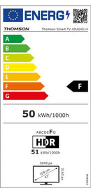 TV 43 LED THOMSON 43UG4S14 4K SMART TV