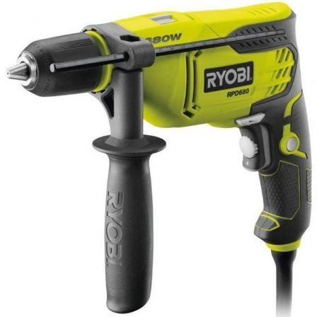 MÁQUINA DE FURAR COM MARTELO RYOBI RPD680-K 680W