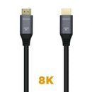 AISENS A150-0426 cabo HDMI 1 m HDMI Type A (Standard) Preto, Cinz