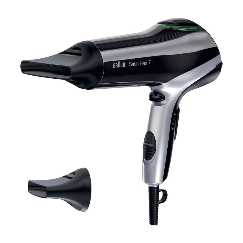 SECADOR DE CABELO BRAUN BRHD710E PRETO 2200W IÔNICO.