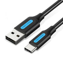 CABO USB 2.0 TIPO-C VENTION COKBG USB MACHO - USB TIPO-C MACHO 1.