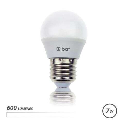 ELBAT BOMBILLA LED - POTENCIA: 7W - LUMENES: 600 - TIPO DE LUZ: 4