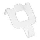 SUPORTE PARA QUADROS EM METAL BRANCO, FIXAÇÃO COM PREGO, 8 UNIDAD