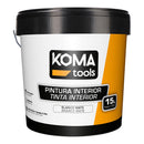 PINTURA PLÁSTICA MATE INTERIOR BRANCA 15L EDM