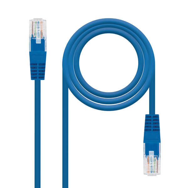 Nanocable 10.20.0400-L25-BL cabo de rede Azul 0,25 m Cat6 U/UTP (