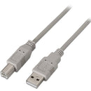 AISENS A101-0004 cabo USB 4,5 m USB 2.0 USB A USB B Bege