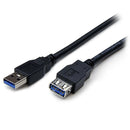 StarTech.com USB3SEXT2MBK cabo USB 2 m USB 3.2 Gen 1 (3.1 Gen 1)