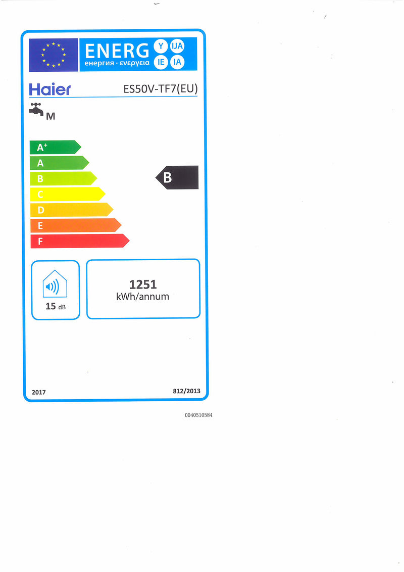 TERMO HAIER TF750 DOBLE TANQUE 50L