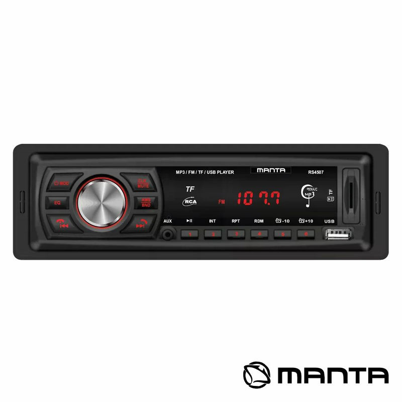 AUTO-RÁDIO MP3 4X10W C FMBTSDAUXUSB MANTA