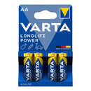 Varta 4x AA Bateria descartável Alcalino