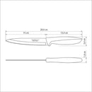FACA UTILITY 6´´ PLENUS PRETO TRAMONTINA