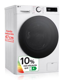 MÁQUINA DE LAVAR ROUPA LG F2WR5S08AGW 8K 1200R