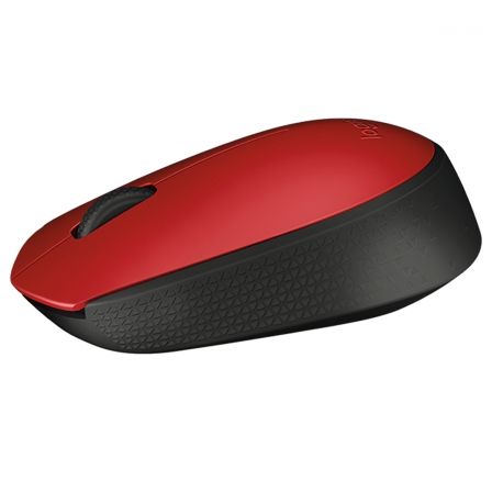 Logitech M171 Red-K rato Ambidestro RF Wireless Ótico 1000 DPI