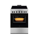 FOGÃO COM FORNO ELECTROLUX LKR620066X VITROCERÂMICA 4 ZONAS