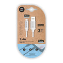 CABLE USB 2.0 TECH ONE TECH TEC2005 USB MACHO - LIGHTNING MACHO 1
