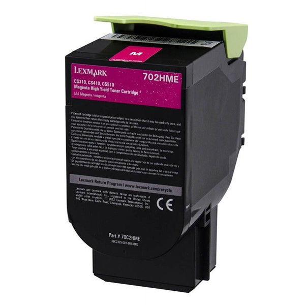 Lexmark 702HM toner 1 unidade(s) Original Magenta