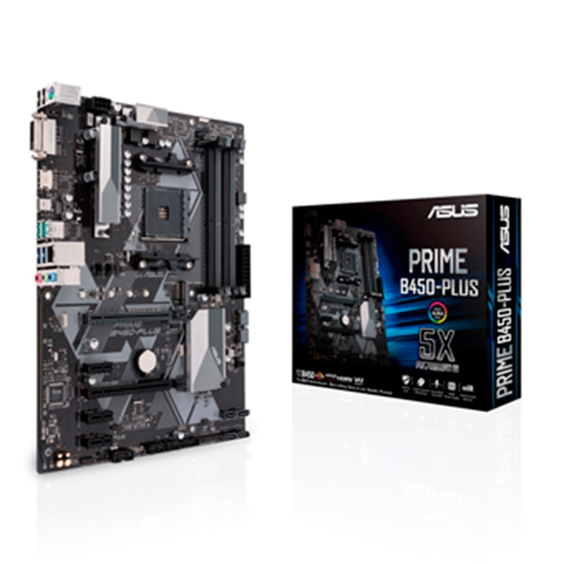 ASUS PRIME B450-PLUS AMD B450 Socket AM4 ATX