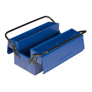 CAIXA PORTA FERRAMENTAS 2 PEGAS E 3 BANDEJAS 400X210X190MM 902021