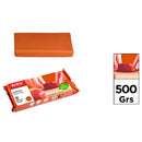 PASTA DE MODELAR ENDURECÍVEL, SEM GLÚTEN, 500 G, TERRACOTA