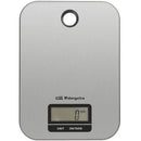 BÁSCULA DE COCINA ELECTRÓNICA ORBEGOZO PC 1019 HASTA 5KG PLATA