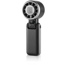 VENTILADOR MANO CRISTAL ICE PRO NEGRO PORTATIL